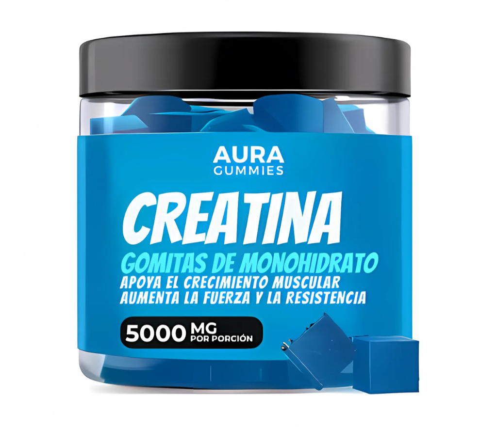 Llévate 2 Aura Gummies® por el precio de 1 – 120 gominolas de creatina